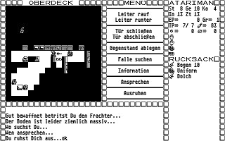 Alien die Rückkehr der Monster atari screenshot